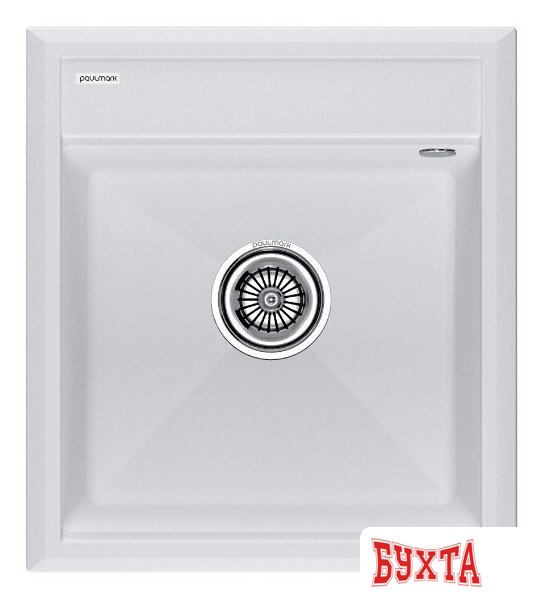 Кухонная мойка Paulmark Stepia 45 PM114651-WH 1