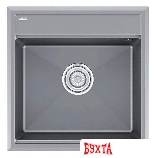 Кухонная мойка Paulmark Stepia-50 PM115051-GRM (серый металлик)