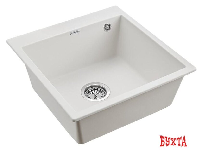 Кухонная мойка Paulmark Kante 50 PM105152-WH 2