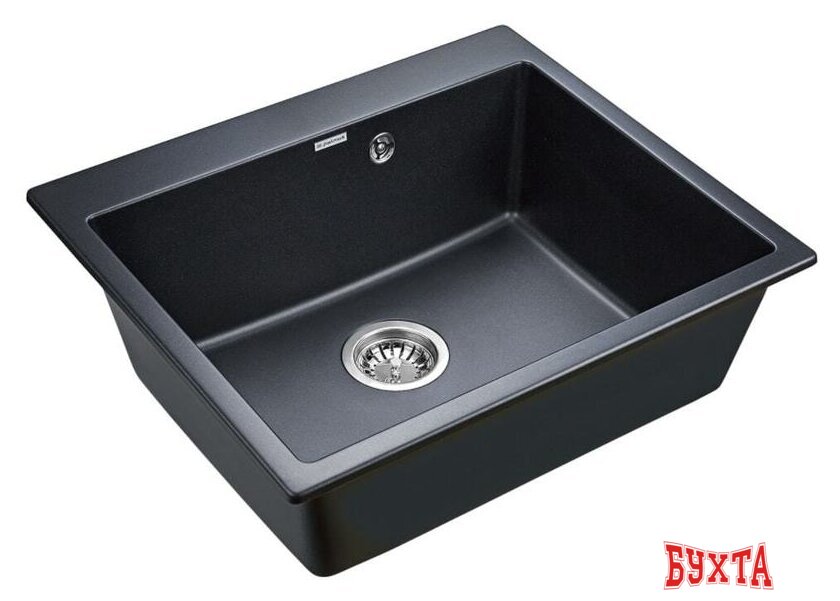 Кухонная мойка Paulmark Kante 60 PM106052-BLM 2