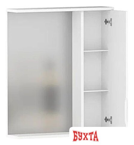 Мебель для ванных комнат Volna Шкаф с зеркалом Adel 60 правый 2