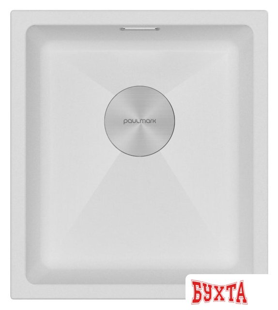 Кухонная мойка Paulmark IT-Granit Lumi 41 Uni LU41-WH (белый)