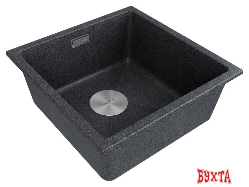 Кухонная мойка Paulmark IT-Granit Lumi 45 Uni LU45-DG (темно-серый/графит) 2