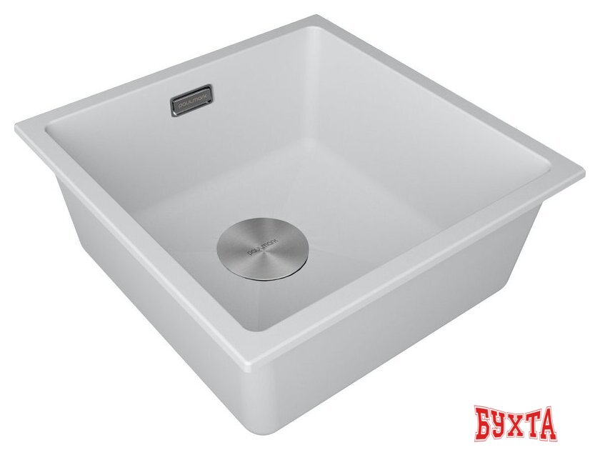 Кухонная мойка Paulmark IT-Granit Lumi 45 Uni LU45-WH (белый) 2