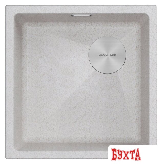 Кухонная мойка Paulmark IT-Granit Lumi 45 Uni-Skew LU45SK-BE (бежевый) 1