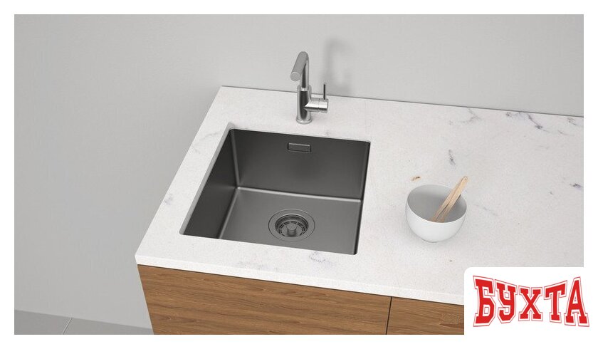 Кухонная мойка Paulmark YU39-GM 3