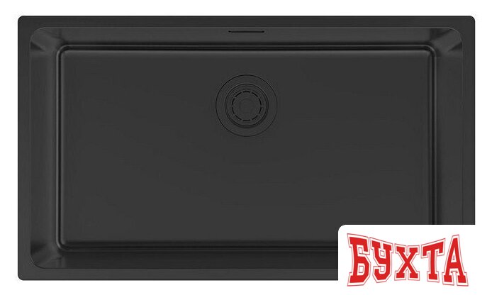 Кухонная мойка Paulmark Yuni 76 Uni YU76-MBN 1