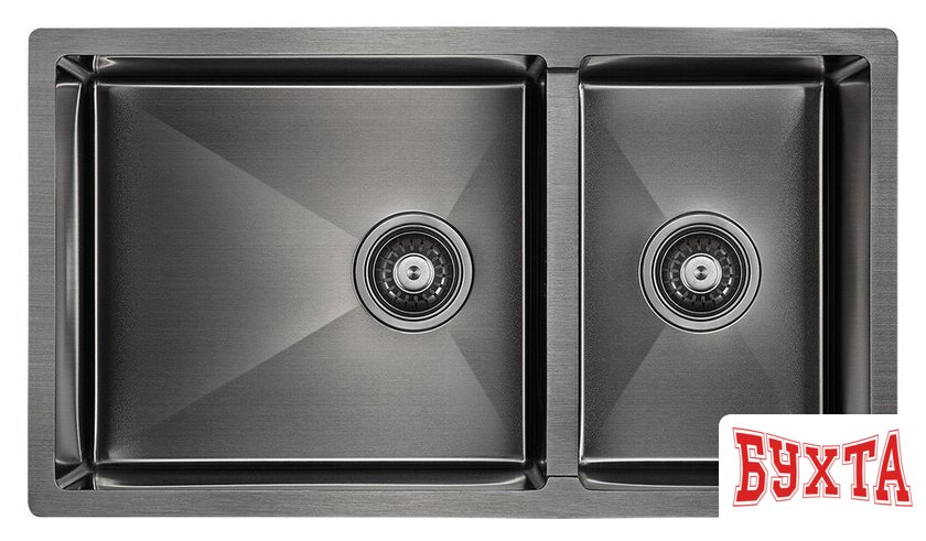 Кухонная мойка Paulmark PM227844-GM