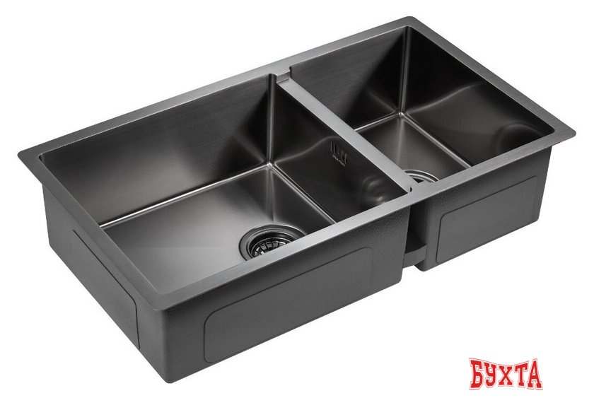 Кухонная мойка Paulmark PM227844-GM 2