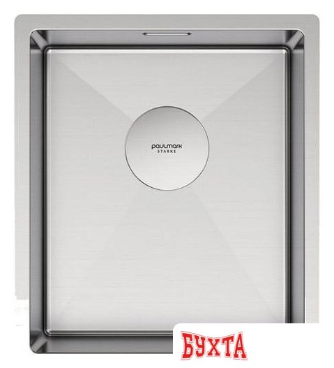 Кухонная мойка Paulmark Next 38 UNI PM213844-BS 1