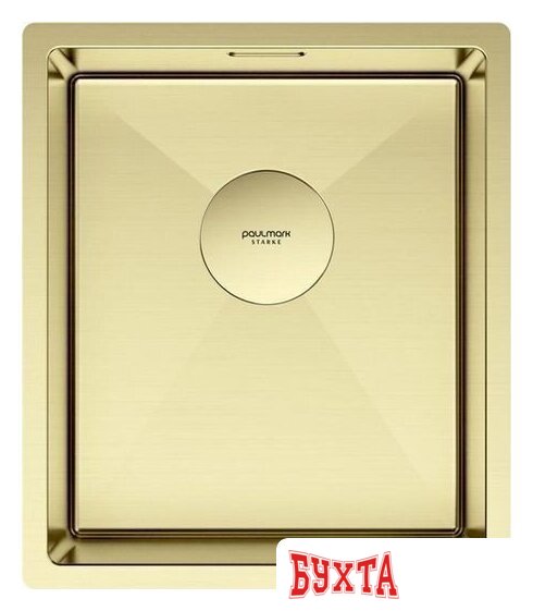 Кухонная мойка Paulmark Next 38 UNI PM213844-LG (золото/светлое золото) 1