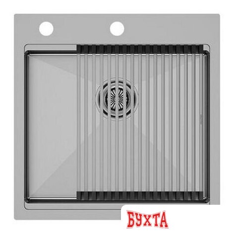 Кухонная мойка Paulmark Kroner-Pro 51 PM705151-BS 2