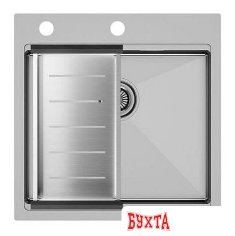 Кухонная мойка Paulmark Kroner-Pro 51 PM705151-BS 3