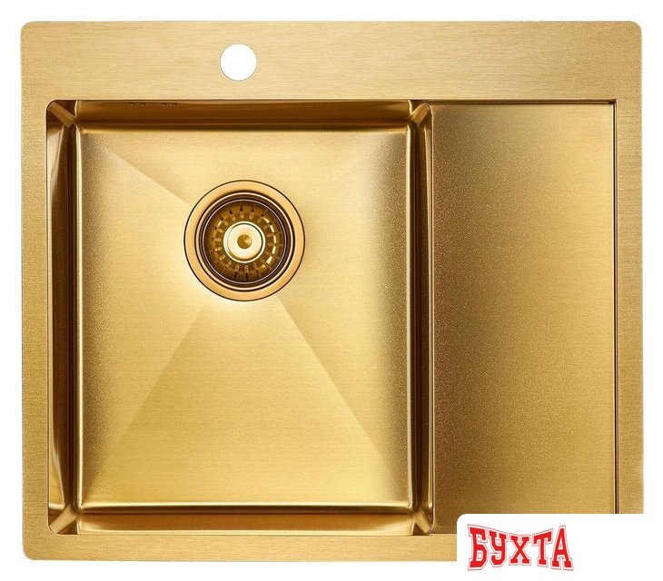 Кухонная мойка Paulmark Kroner 59F PM225951-BGL 1