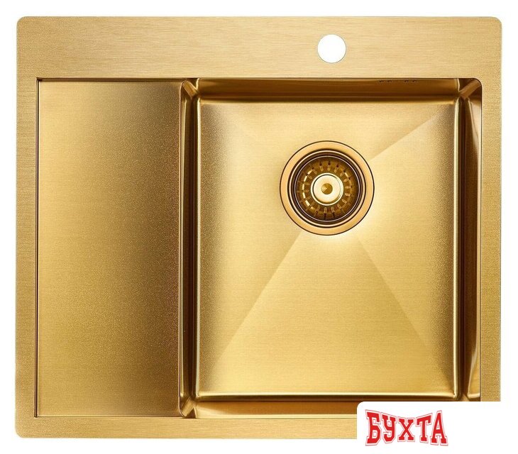 Кухонная мойка Paulmark Kroner 59F PM225951-BGR 1