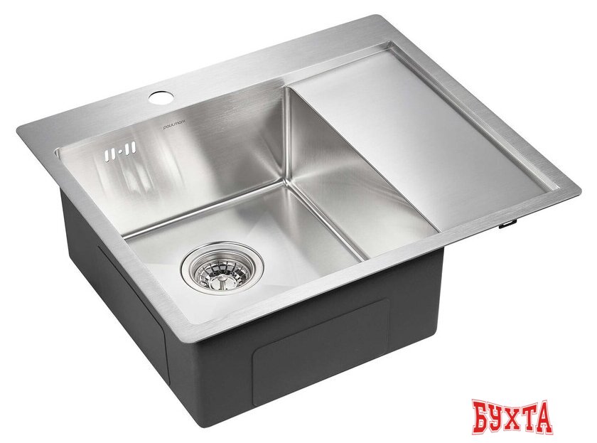 Кухонная мойка Paulmark Kroner 59F PM225951-BSL 2
