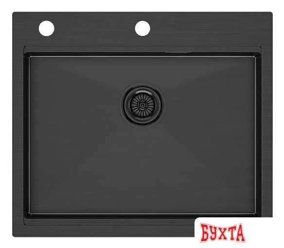 Кухонная мойка Paulmark Kroner-Pro 59 PM705951-GM 1