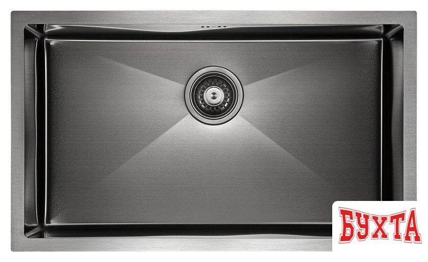 Кухонная мойка Paulmark Gerberg 74 Uni PM257444-GM 1