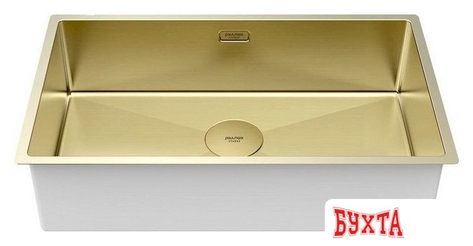 Кухонная мойка Paulmark Next 74 UNI PM217444-LG (золото/светлое золото) 2