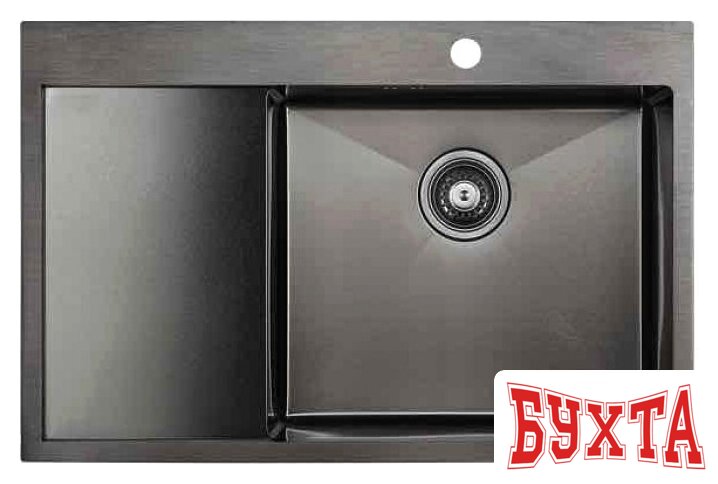 Кухонная мойка Paulmark Kroner 78F PM217851-GMR 1