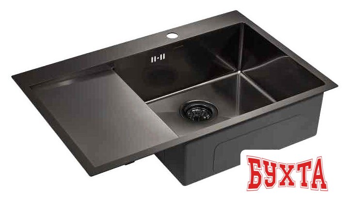 Кухонная мойка Paulmark Kroner 78F PM217851-GMR 2