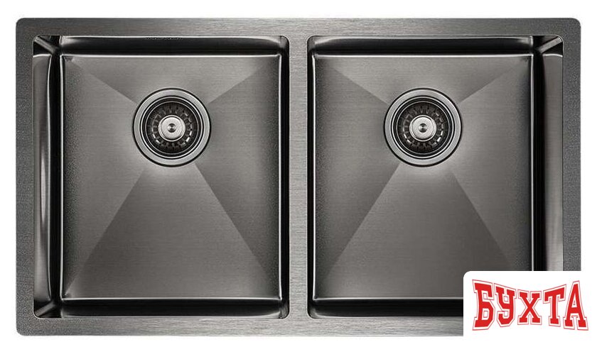 Кухонная мойка Paulmark PM237844-GM 1