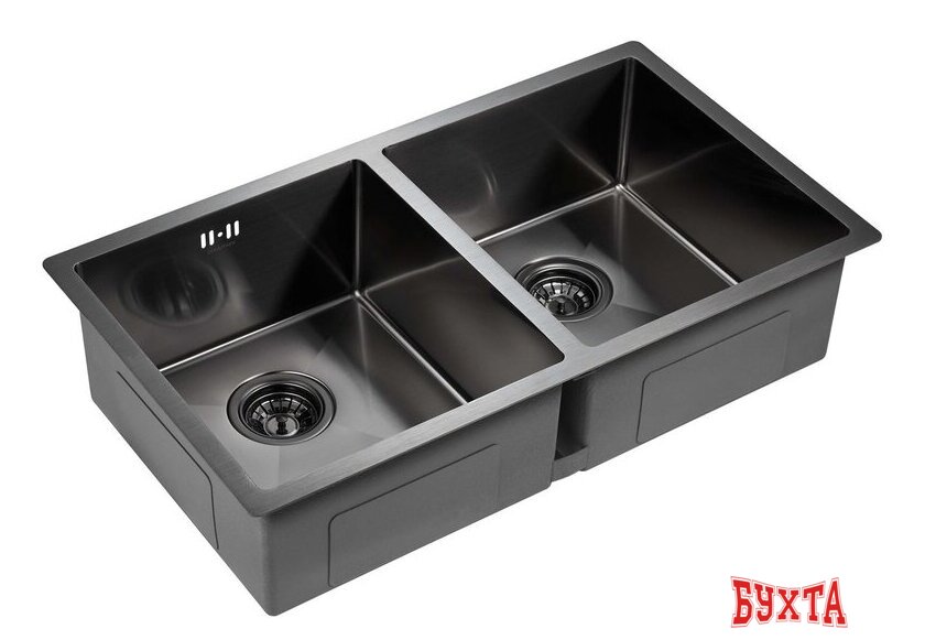 Кухонная мойка Paulmark PM237844-GM 2