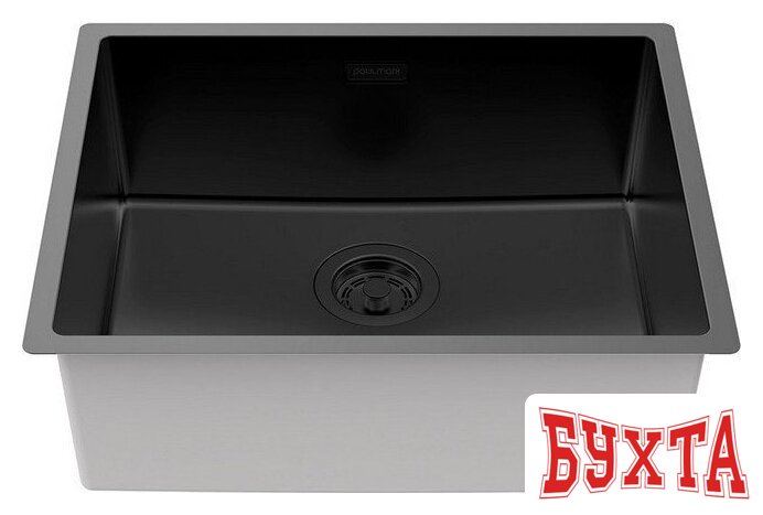 Кухонная мойка Paulmark Lassan 54 Uni LA54-MBN 2