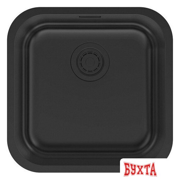 Кухонная мойка Paulmark Vello 44 Uni VE44-MBN 1