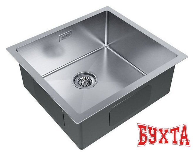 Кухонная мойка Paulmark Gerberg 48 UNI PM254844-BS (стальной/брашированная сталь) 2