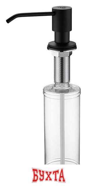 Дозатор для моющего средства Paulmark Rein D002-401 (черный/антрацит)