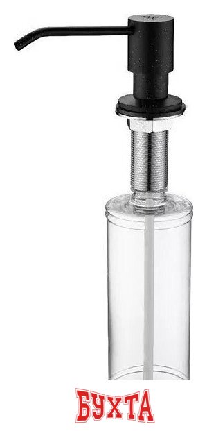 Дозатор для моющего средства Paulmark Sauber D002-418 (черный металлик)