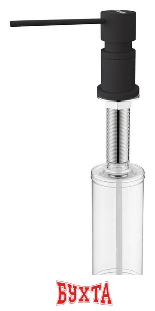 Дозатор для моющего средства Paulmark Kraft D003-401TB (черный/антрацит) 1