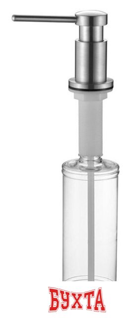 Дозатор для моющего средства Paulmark Brevit D005-NI (нержавеющая сталь/никель)