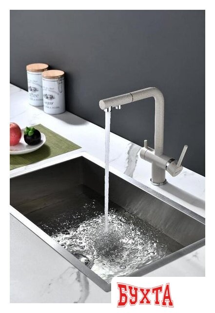 Смеситель Paulmark Serpentine Se213222-BE (бежевый) 2