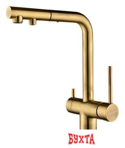 Смеситель Paulmark Serpentine SE213222-BR (бронза)