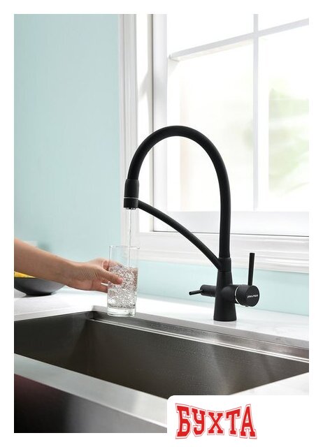 Смеситель Paulmark Siegen SI213111-BRW (бронза/белый) 4