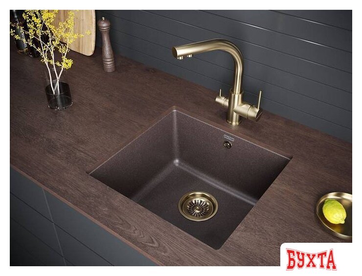 Смеситель Paulmark Essen Es213011-BR (бронза) 2