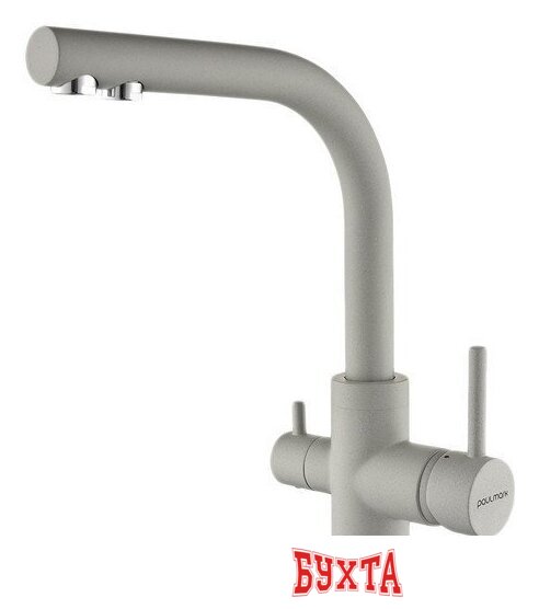 Смеситель Paulmark Essen ES213011-GRS (серый/серый дым) 1