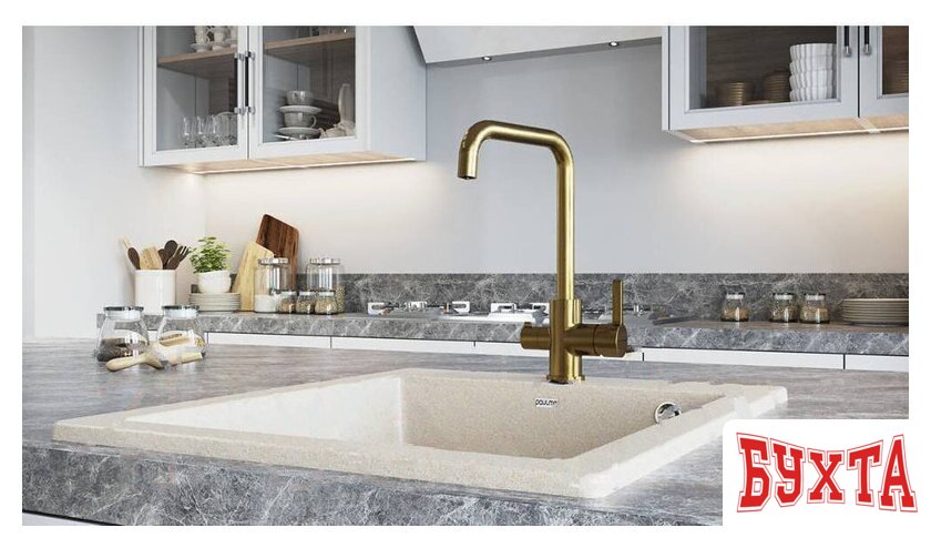 Смеситель Paulmark Logas Lo213021-BR (бронза) 2