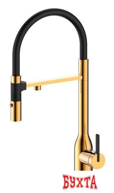 Смеситель Paulmark Magneto One Ma213188-BG (золото/брашированное золото)