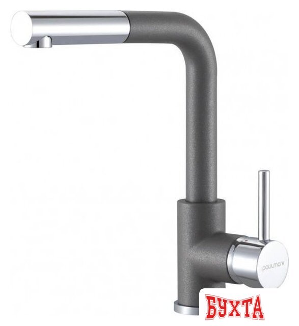 Смеситель Paulmark Kassel Ka214311-402 (серый металлик) 1