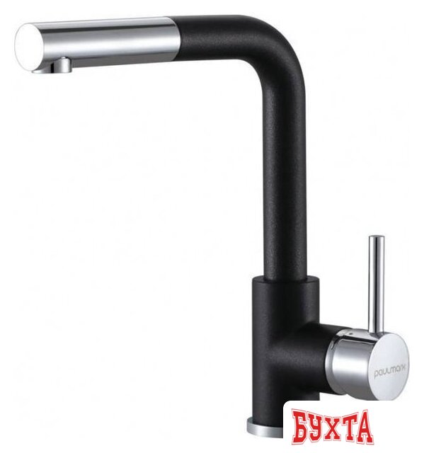 Смеситель Paulmark Kassel Ka214311-BLM (черный металлик) 1