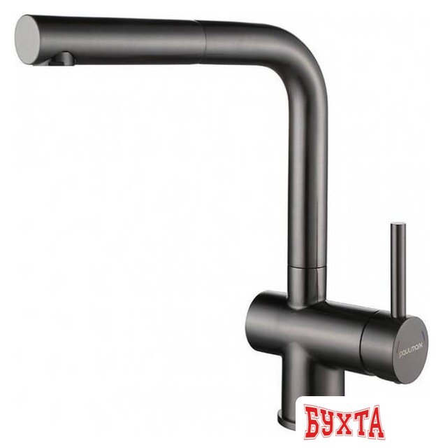 Смеситель Paulmark Dosse Do214418-GM (вороненая сталь)