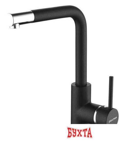 Смеситель Paulmark Honner Ho212018-418 (черный металлик) 1