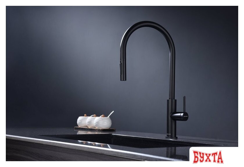 Смеситель Paulmark Senso Se215180-AN (черный/антрацит) 2