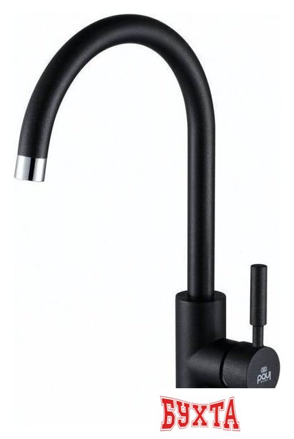 Смеситель Paulmark Holstein Ho212063-418 (черный металлик)