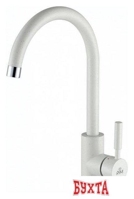 Смеситель Paulmark Holstein Ho212063-331 (белый) 1