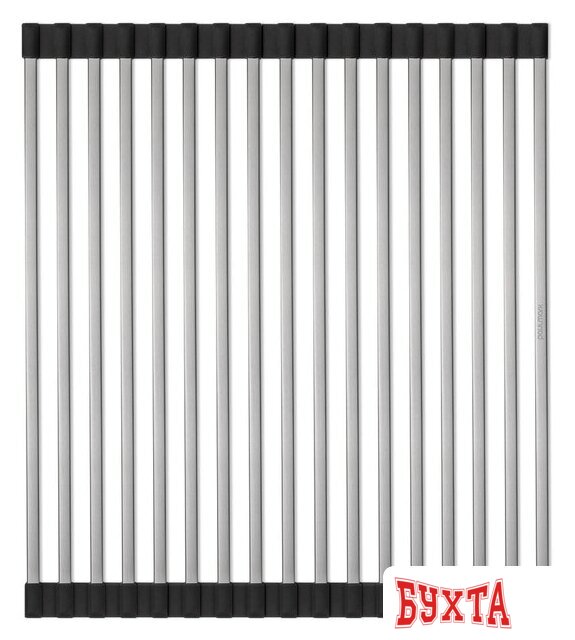 Коврик для сушки Paulmark Ролл-мат Роrk Step R375-BS (брашированная нержавеющая сталь)