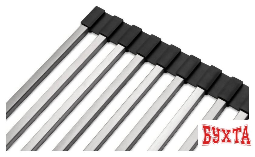 Коврик для сушки Paulmark Ролл-мат Extra R440-BS (брашированная нержавеющая сталь) 2